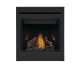 Napoleon Black Zen Design Decorative Front for 30-inch Ascent Direct Vent Gas Fireplace