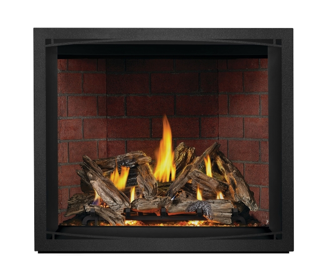 Napoleon Black Zen Design Decorative Front for 42-inch Elevation X Gas Fireplace