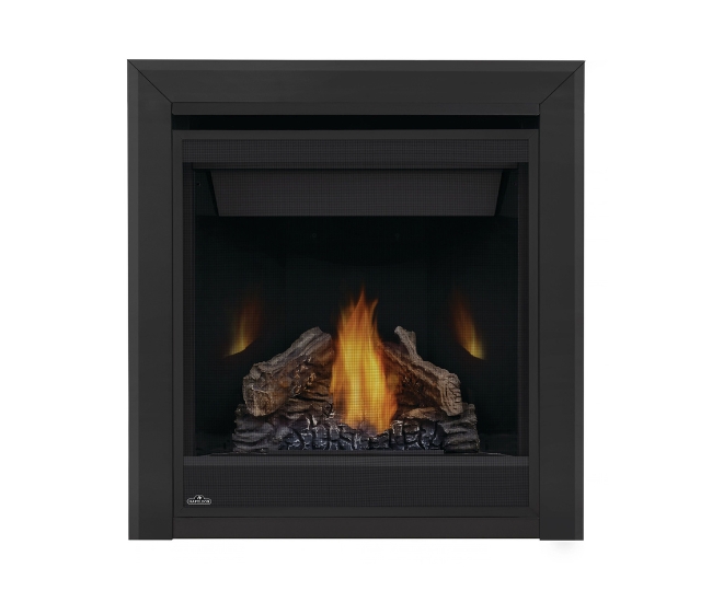 Napoleon 3-inch Black, 3 Sided with Beveled Edge Finishing Trim for 30-inch Ascent Direct Vent Gas Fireplace