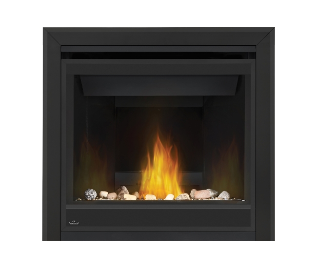 Napoleon 3-inch Black, 3 Sided with Beveled Edge Finishing Trim for 36-inch Gas Fireplace
