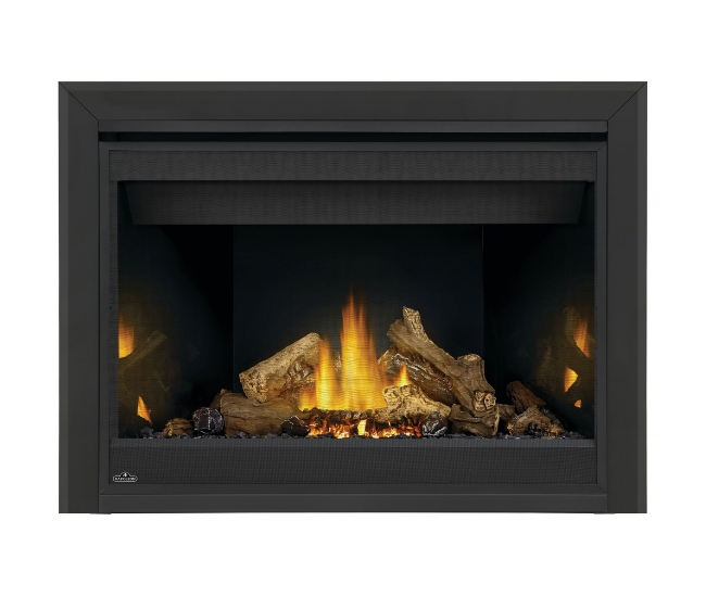 Napoleon 3-inch Black, 3 Sided with Beveled Edge Finishing Trim for 46-inch Ascent Direct Vent Gas Fireplace