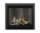 Napoleon Black 3 Sided Finishing Trim with Beveled Edge for 36-inch Altitude X Gas Fireplace