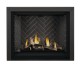 Napoleon Black 3 Sided Finishing Trim with Beveled Edge for 42-inch Altitude X Gas Fireplace