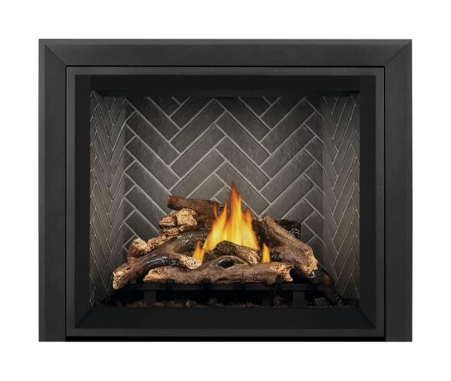 Napoleon 3.5-inch Black, 3 Sided with Beveled Edge Finishing Trim for 42-inch Elevation X Gas Fireplace
