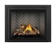 Napoleon 3.5-inch Black, 3 Sided with Beveled Edge Finishing Trim for 42-inch Elevation X Gas Fireplace