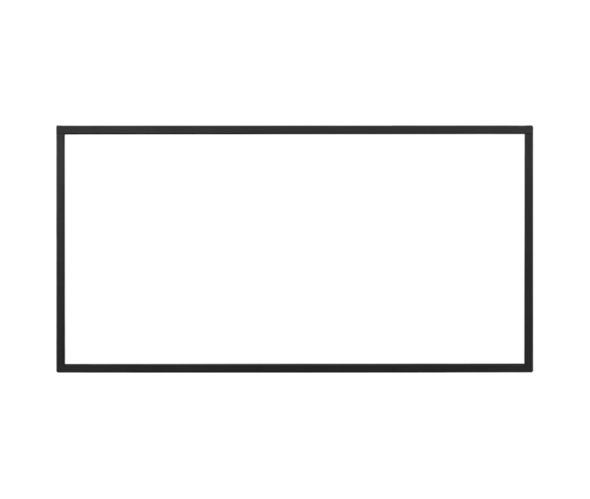 Napoleon Black 4 Sided Finishing Trim for 36-inch Ascent Linear Direct Vent Gas Fireplace