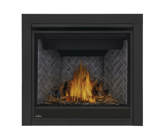 Napoleon 2-inch Black, 3 Sided Finishing Trim for 36-inch Gas Fireplace