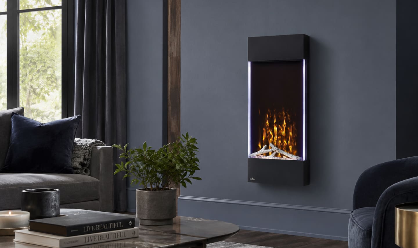 an image of a luxury fireplace by napoleon
