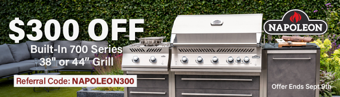Napoleon Built-in 700 Series $300 off Sale