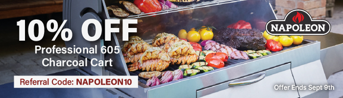 Napoleon Charcoal Grills 10% off Sale