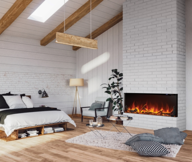 Napoleon Astound FlexMount 62-inch Electric Fireplace
