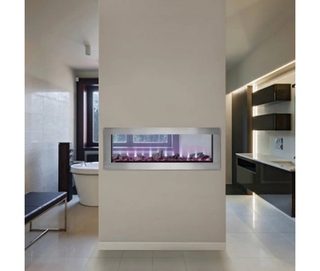Napoleon CLEARion Elite 60-inch See-Thru Built-In Electric Fireplace