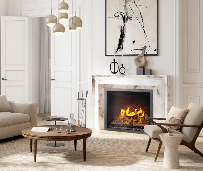 Napoleon Elevation X Electric 36-inch Built-In Electric Fireplace