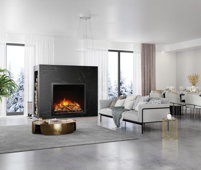 Napoleon Elevation Electric 42-inch Built-In Electric Fireplace