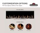 Napoleon Luminex 65-inch LCD Built-In Electric Fireplace