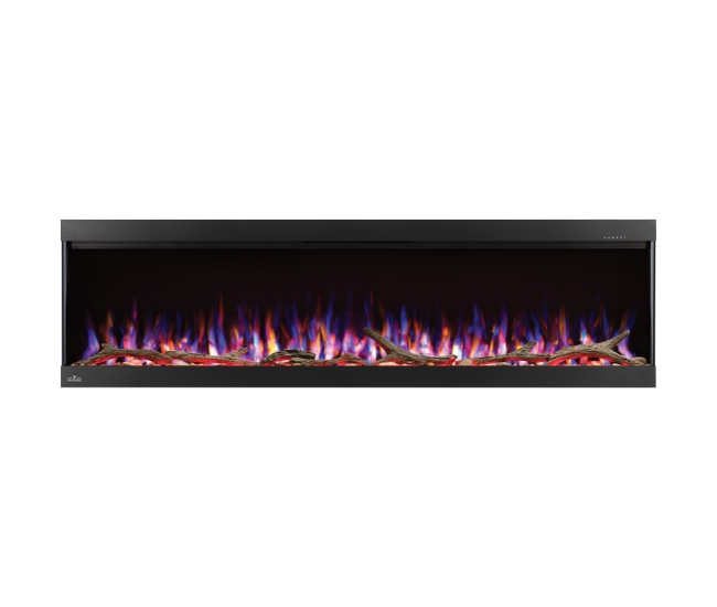 Napoleon Trivista Pictura 60-inch Wall Mount Electric Fireplace