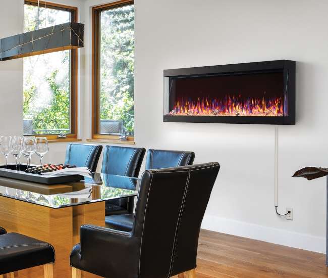 Napoleon Trivista Pictura 50-inch Wall Mount Electric Fireplace
