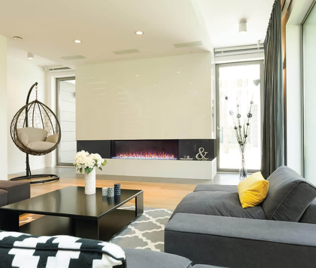 Napoleon Trivista Primis 60-inch Built-In Electric Fireplace