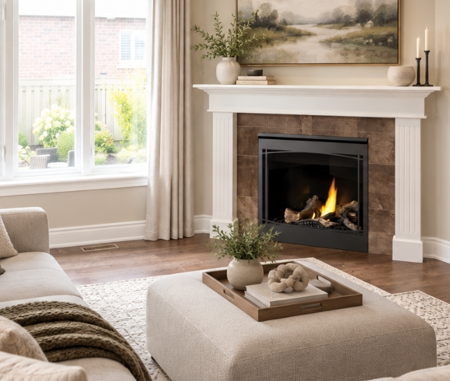 Napoleon Ascent 36-inch Millivolt Ignition Direct Vent Fireplace