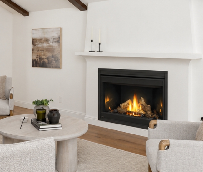 Napoleon Ascent 46-inch Millivolt Ignition Direct Vent Natural Gas Fireplace