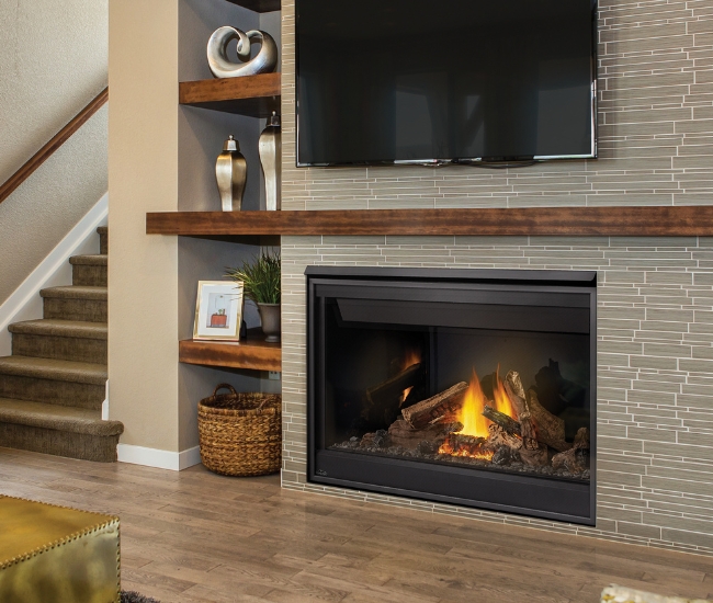 Napoleon Ascent 46-inch Electronic Ignition Direct Vent Natural Gas Fireplace