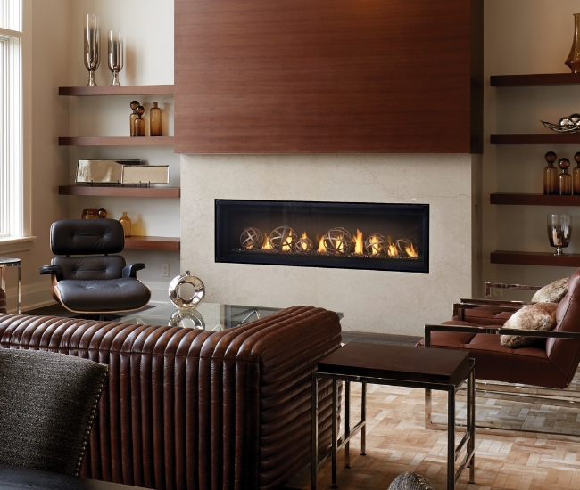 Napoleon Luxuria 62-inch Direct Vent Natural Gas Fireplace