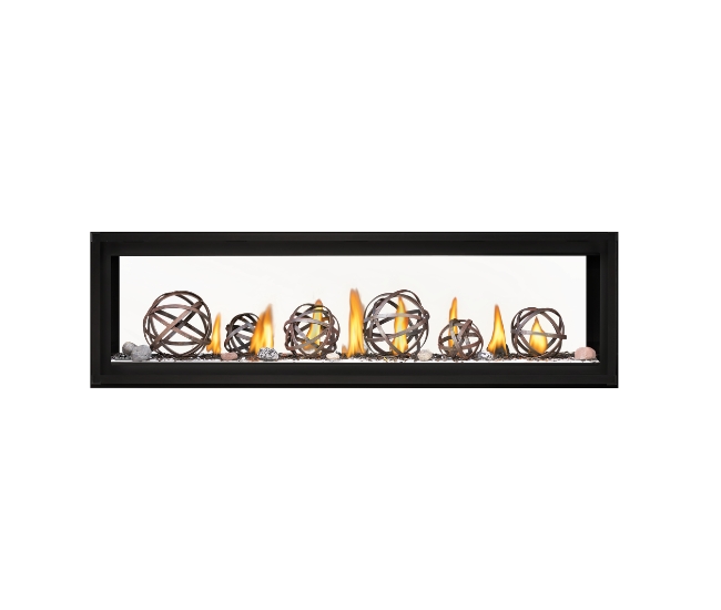 Napoleon Luxuria See-Thru 62-inch Direct Vent Natural Gas Fireplace
