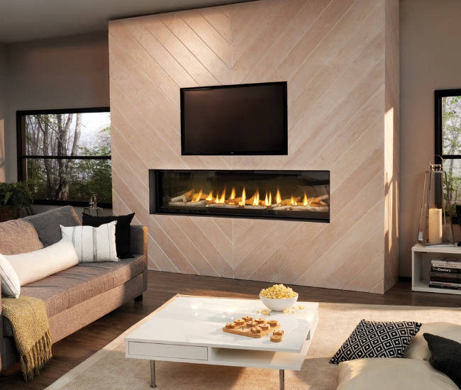 Napoleon Luxuria 74-inch Direct Vent Natural Gas Fireplace