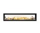 Napoleon Luxuria See-Thru 74-inch Direct Vent Natural Gas Fireplace