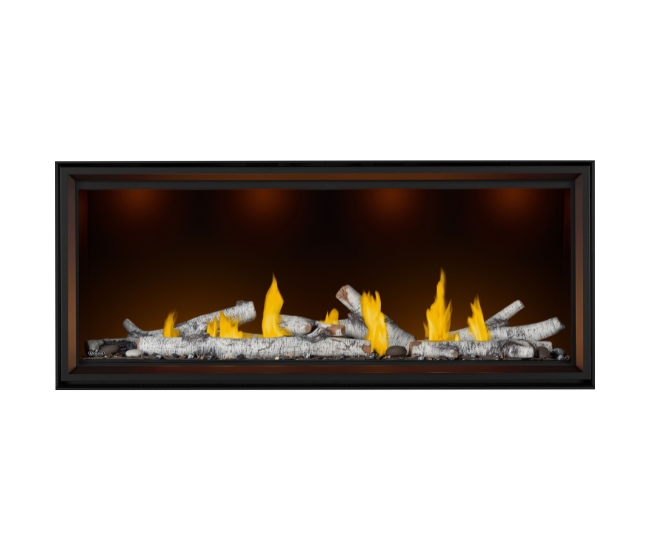 Napoleon Tall Linear Vector 62-inch Direct Vent Natural Gas Fireplace