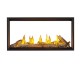Napoleon Tall Linear Vector See-Thru 50-inch Direct Vent Natural Gas Fireplace