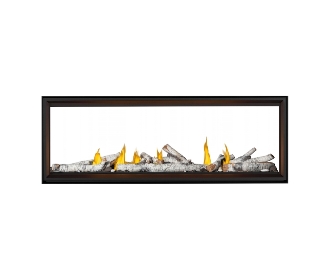 Napoleon Tall Linear Vector See-Thru 74-inch Direct Vent Natural Gas Fireplace