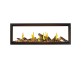Napoleon Tall Linear Vector See-Thru 74-inch Direct Vent Natural Gas Fireplace