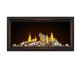 Napoleon Tall Linear Vector with Luminous Logs 50-inch Direct Vent Natural Gas Fireplace