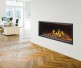 Napoleon Tall Linear Vector with Luminous Logs 62-inch Direct Vent Natural Gas Fireplace