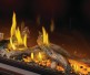 Napoleon Tall Linear Vector with Luminous Logs See-Thru 74-inch Direct Vent Natural Gas Fireplace