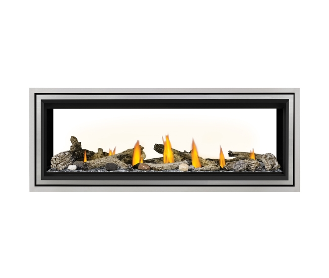 Napoleon Vector 50-inch See-Thru Direct Vent Natural Gas Fireplace