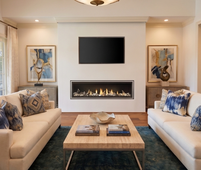 Napoleon Vector 62-inch Direct Vent Natural Gas Fireplace
