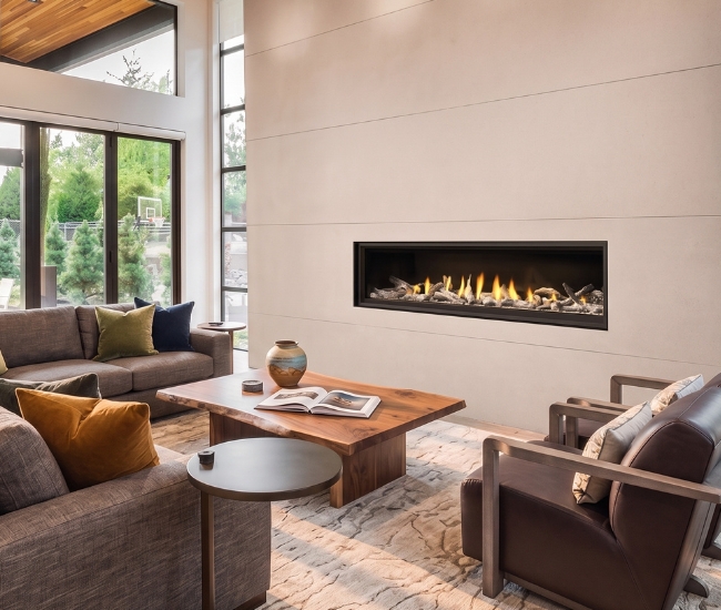 Napoleon Vector 74-inch Direct Vent Natural Gas Fireplace
