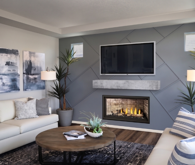 Napoleon Ascent Linear Premium 42-inch Direct Vent Natural Gas Fireplace