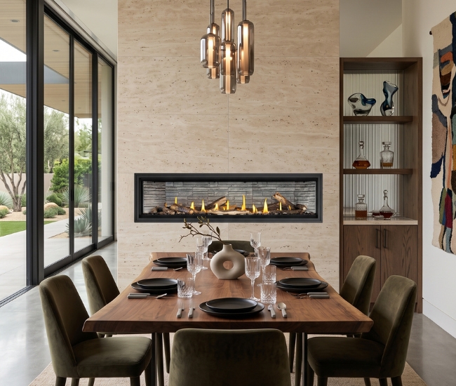 Napoleon Ascent Linear Premium 76-inch Direct Vent Natural Gas Fireplace