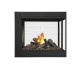 Napoleon Ascent Multi-View 3-Sided Direct Vent Natural Gas Fireplace with Logs
