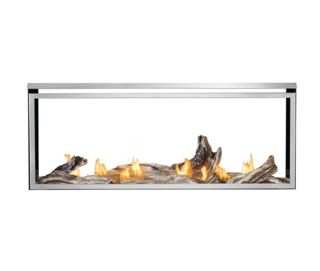 Napoleon Galaxy See-Thru 50-inch Electronic Ignition Outdoor Natural Gas Fireplace