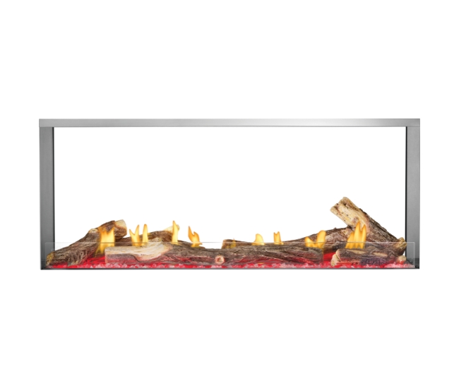 Napoleon Galaxy See-Thru 50-inch Electronic Ignition Outdoor Natural Gas Fireplace