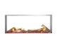 Napoleon Galaxy See-Thru 50-inch Electronic Ignition Outdoor Natural Gas Fireplace