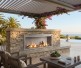 Napoleon Galaxy 50-inch Electronic Ignition Outdoor Natural Gas Fireplace