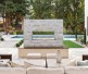 Napoleon Galaxy See-Thru 62-inch Electronic Ignition Outdoor Natural Gas Fireplace