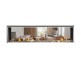 Napoleon Galaxy See-Thru 62-inch Electronic Ignition Outdoor Natural Gas Fireplace