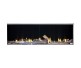 Napoleon Galaxy 62-inch Electronic Ignition Outdoor Natural Gas Fireplace