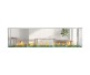 Napoleon Galaxy See-Thru 74-inch Electronic Ignition Outdoor Natural Gas Fireplace